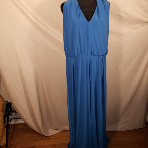 Lauren Ralph Lauren Dresses & Skirts - NWT Lauren Ralph Lauren Blue Maxi Dress Size 14
